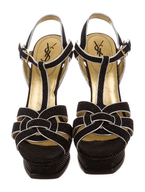 ysl tribute sandals 37.5|YSL tribute sandals flat.